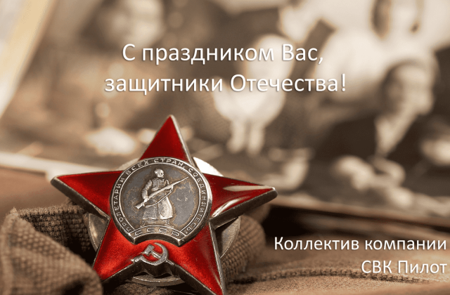 С Днем защитника Отечества!