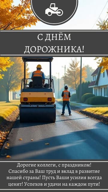 Поздравляем с Днём дорожника: ООО «Гудвилл-Техно»