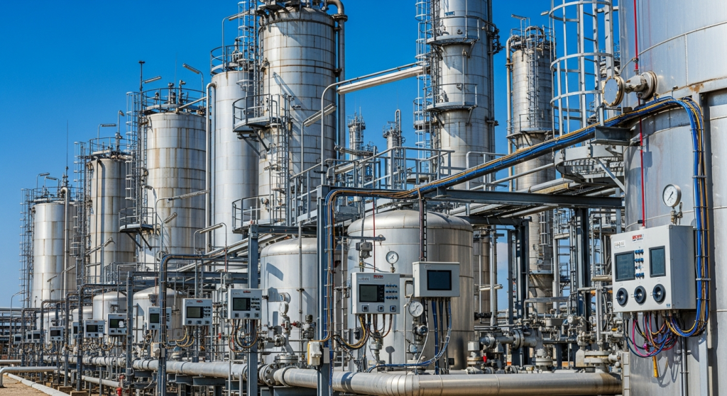 Комплексная поставка КИПиА для нефтебазы
